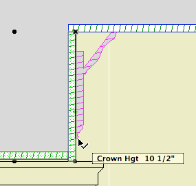 Crown height stretch